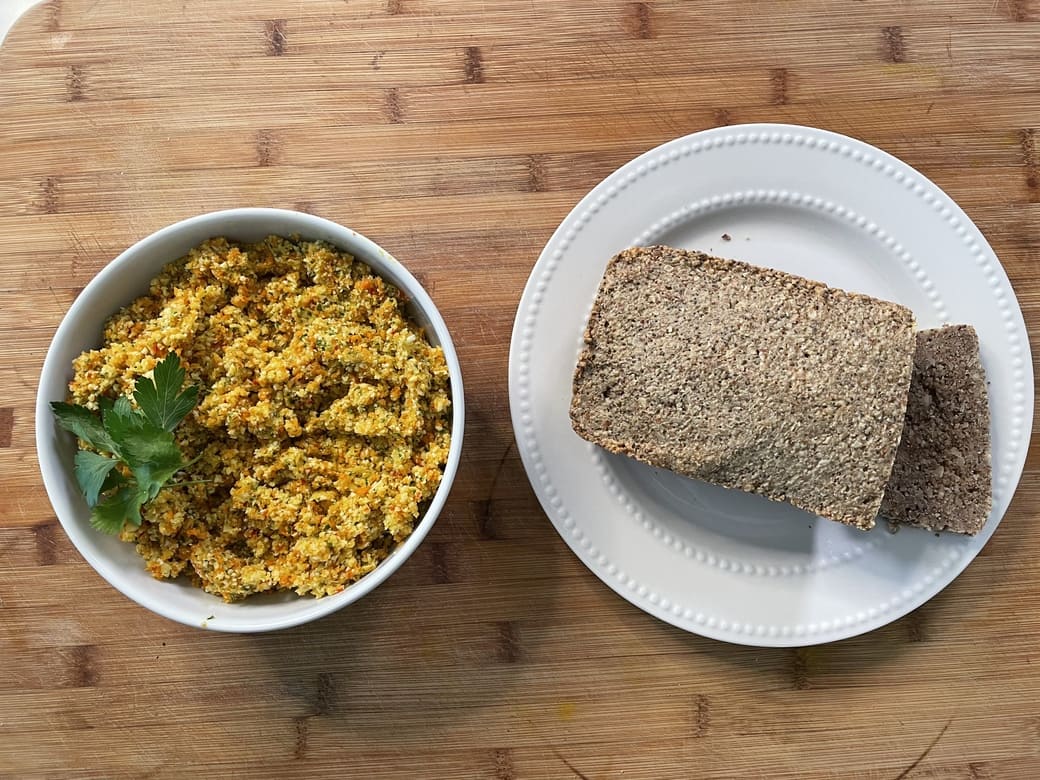 Paleo Bread / Raw Couscous